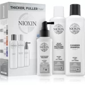 Nioxin System 1 Natural Hair Light Thinning Gift Set