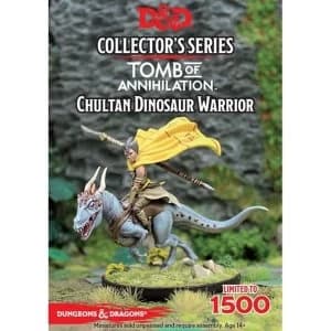 Dungeons & Dragons Collector's Series Tomb of Annihilation Miniature Chultan Dinosaur Warrior