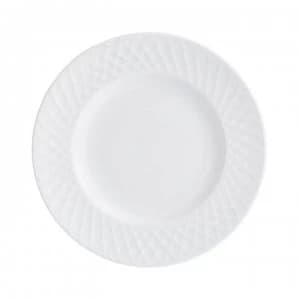 Hotel Collection Ceremony fine bone china set of 4 side plates - White