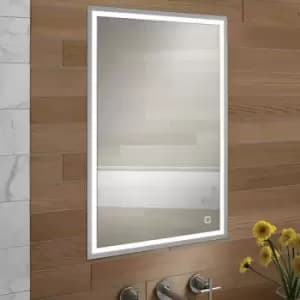 Vanquish 50 Single Door Recessed LED Bathroom Cabinet 730mm h x 530mm w - HIB