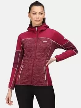 Regatta Walbury II Fleece - Red, Size 10, Women