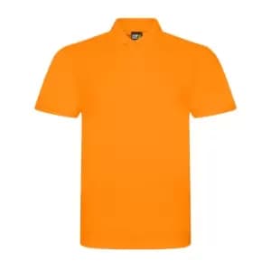 PRO RTX Mens Pro Pique Polo Shirt (6XL) (Orange)