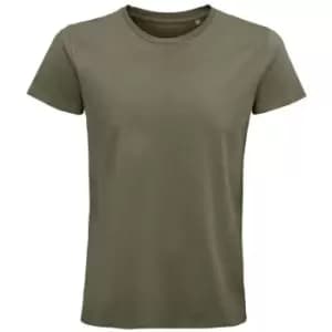 SOLS Unisex Adult Pioneer Organic T-Shirt (M) (Khaki)