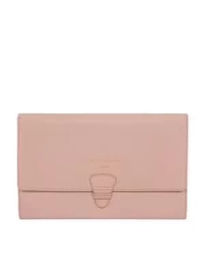 Pure Luxuries London Pure Luxuries Leather Travel Wallet, Pink, Women