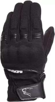 Bering Fletcher Womens Motorcycle Gloves, black, Size L, black, Size L for Women