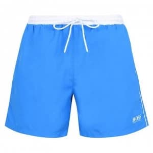 Hugo Boss Starfish Swim Shorts Blue/White Size L Men