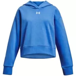 Under Armour Rival Fleece Crop Hoodie - Blue
