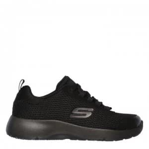 Skechers Dynamite Junior Boys Trainers - Triple Black