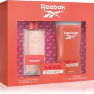 Reebok Move Your Spirit gift set (for body) for women