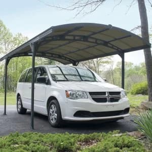 Palram Atlas 9' x 16' Carport - Grey