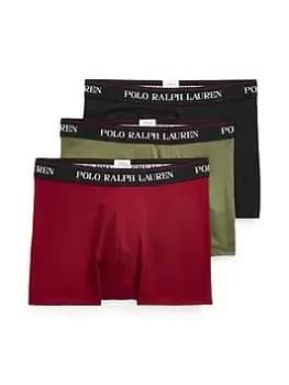 Polo Ralph Lauren 3 Pack Trunks, Multi, Size 2XL, Men