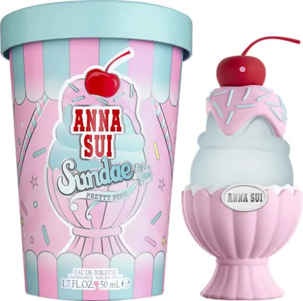 Anna Sui Sundae Pretty Pink Eau de Toilette For Her 50ml