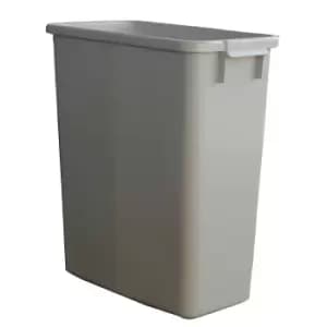 Multi-purpose container, capacity 60 l, LxWxH 555 x 280 x 590 mm, grey