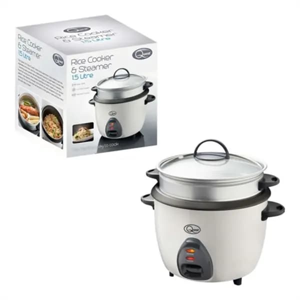 Quest 1.5L Rice Cooker & Steamer