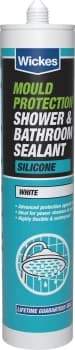Wickes Mould Protect Sealant - White 310ml