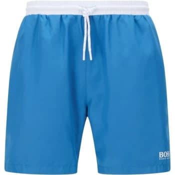 Hugo Boss Starfish Swim Shorts Open Blue Size L Men