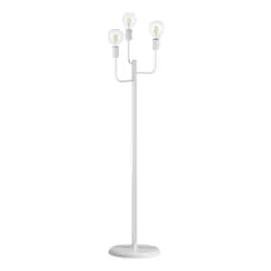 Onli Mantis 3 Light Multi Arm Floor Lamp, White