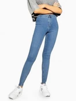 Topshop Joni Jeans - Bleached Blue