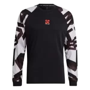 Five Ten Ten Trail X Long Sleeve Jersey - Black