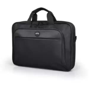 Port Designs HANOI II notebook case 35.6cm (14") Messenger case Black