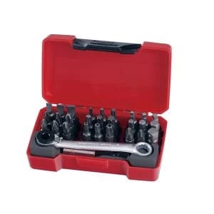 Teng TM029 Socket Bit Set of 29 1/4in Drive