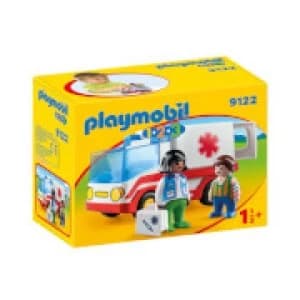 Playmobil 1.2.3 Rescue Ambulance (9122)
