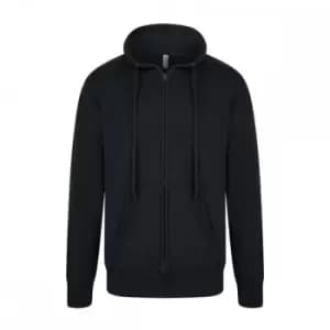 Casual Classic Mens Zip Hood (2XL) (Black)