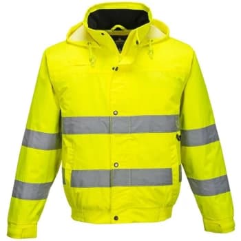 S161YERM - sz M Hi-Vis Lite Bomber Jacket - Yellow - Portwest
