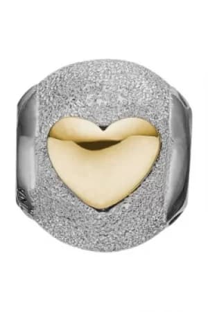 Ladies Christina Sterling Silver Be Mine Forever Bead Charm 623-S86