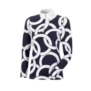 Pikeur Belli Zip Top Womens - Blue