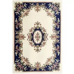 Oriental Weavers Royal Cream Blue Rug - 160x235, Wool