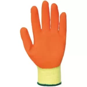 Portwest Fortis Grip Gloves (A150) / Workwear / Safetywear (M) (Yellow/ Orange) - Yellow/ Orange