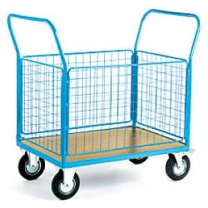 GPC Platform Truck Blue Capacity: 500L 4 Castors 800mm x 1050mm x 1200mm