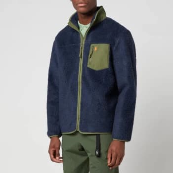 Polo Ralph Lauren Mens High Pile Jacket - Cruise Navy - L