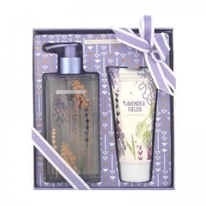 Heathcote & Ivory Lavender Fields Hand Wash & Hand Cream Set