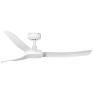 Faro siros - White Ceiling Fan With dc Motor Smart - Remote Included