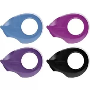 tesa Tape dispenser 58230-00 Black, Purple, Pink, Blue