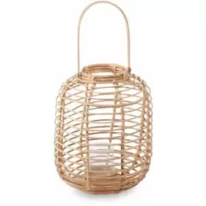 Premier Housewares - Mataram Natural Rattan Candle Holder