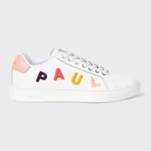 Paul Smith Womens Shoe Lapin White Letters
