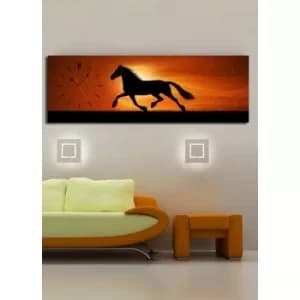 3090CS-15 Multicolor Decorative Canvas Wall Clock