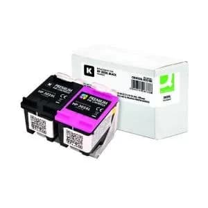 Q-Connect Remanufactured Ink for HP 302XLBK Black HI6U6801CES222R