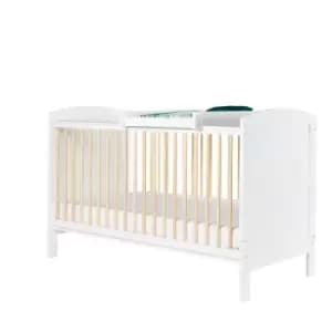 Ickle Bubba Coleby Classic Cot Bed And Cot Top Changer (white) - Scandi White