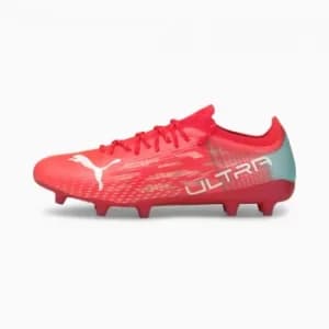PUMA Ultra 1.3 FG/AG Womens Football Boots, Sunblaze/White/Elektro Aqua Size 3 Shoes