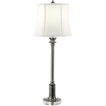 Stateroom - 1 Light Table Lamp Antique Nickel, E27 - Elstead