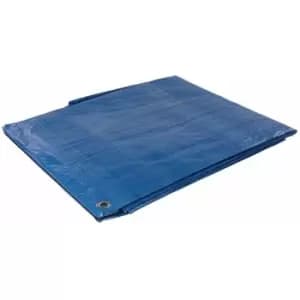 Silverline - Tarpaulin - Cut 2.4 x 3m / Actual 2.25 x 2.9m