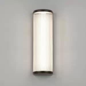 Astro Versailles 400 Phase Dimmable Bathroom Large LED Flush Wall Light Bronze