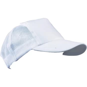 Breathable Baseball Cap - White