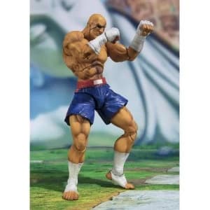 Street Fighter S.H. Figuarts Action Figure Sagat Tamashii Web Exclusive 17 cm