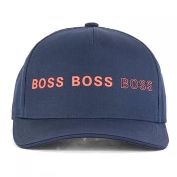 Boss Double Logo Baseball Cap - Navy 410