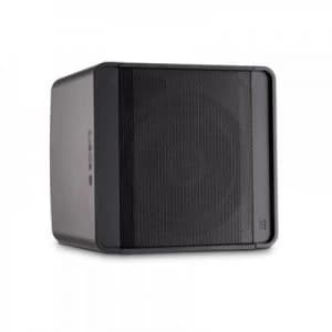 3 in Compact Design Full Range Cabinet Loudspeaker Pair Black